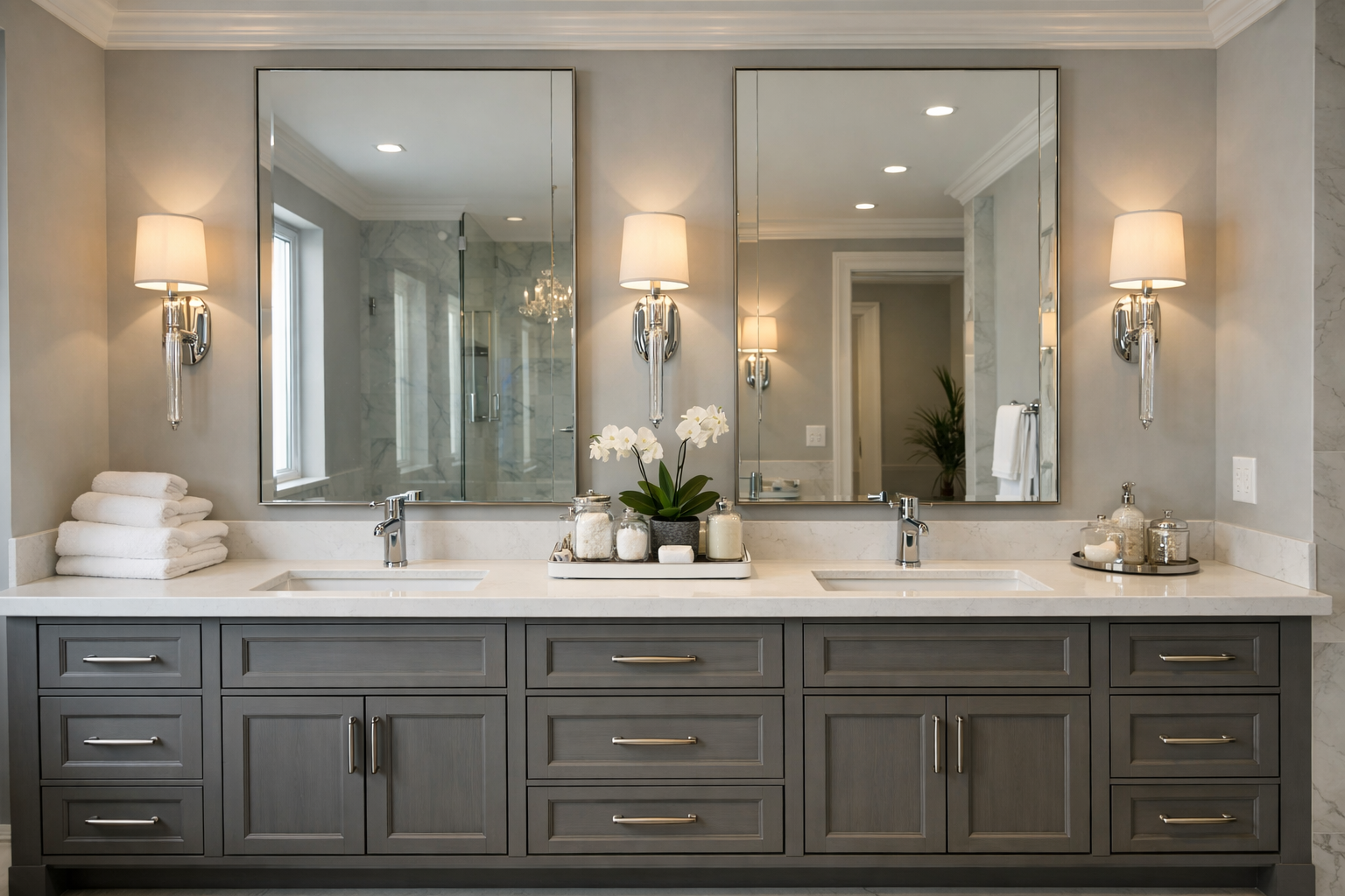 Premium bathroom vanity