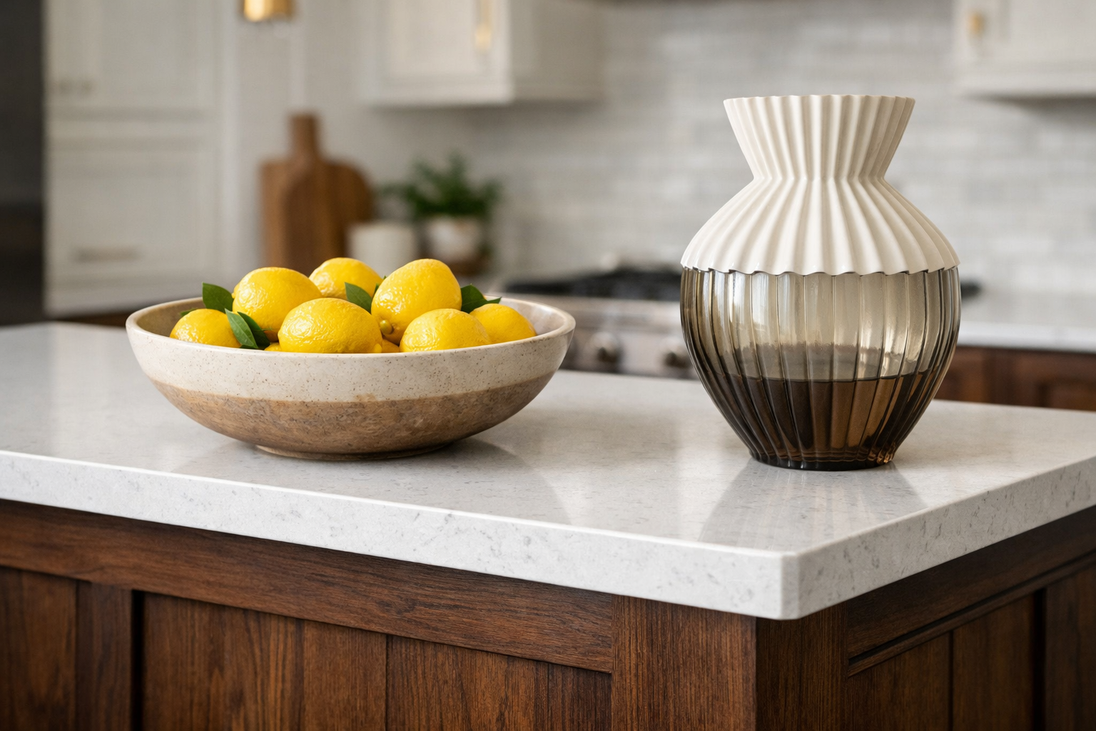 Kitchen island joinery detail