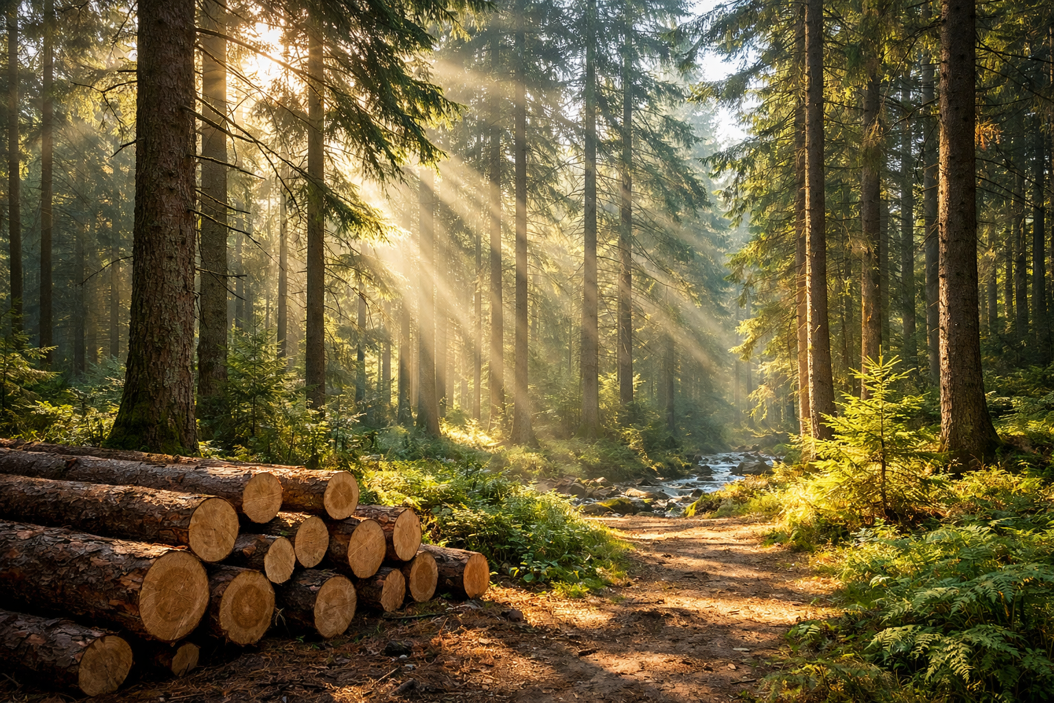 Responsibly sourced wood materials